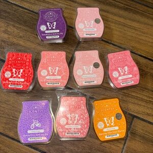Scentsy Wax Bar Lot of 9 Mixed Scents